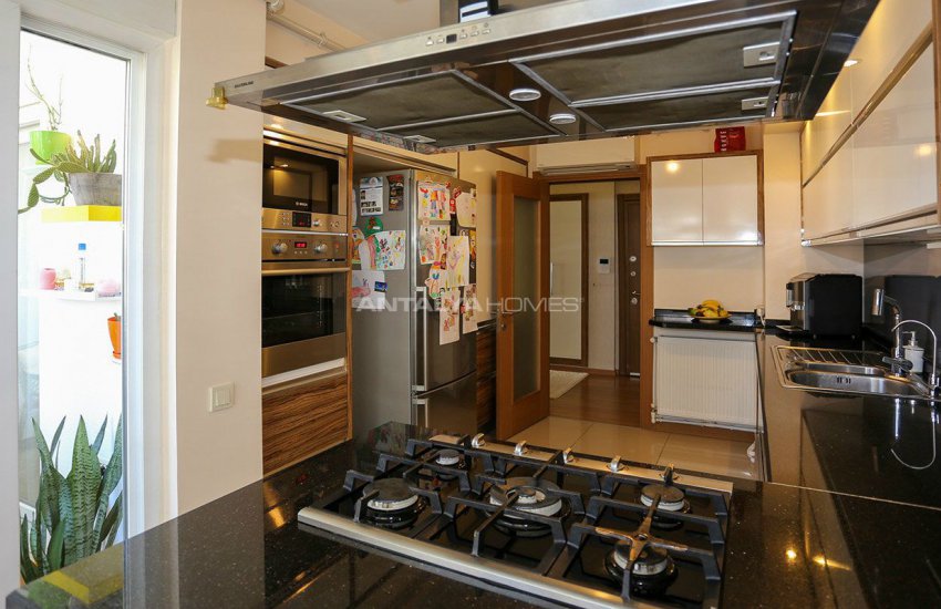 Ready to Move 3+1 Apartment with Natural Gas in Lara Antalya 20