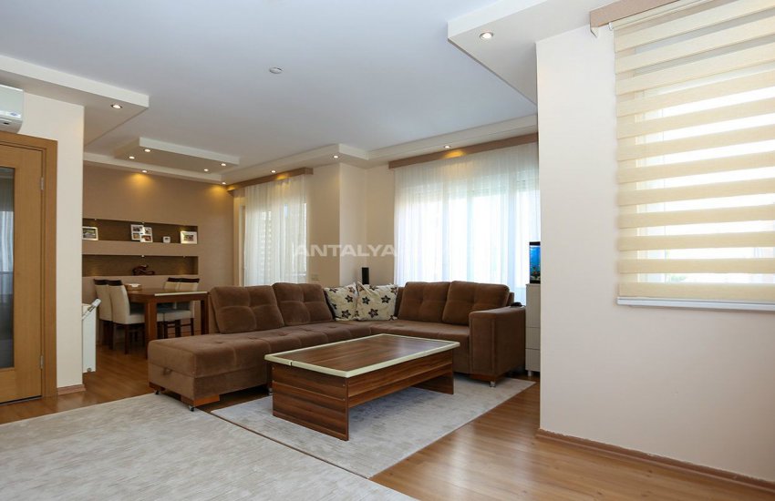 Ready to Move 3+1 Apartment with Natural Gas in Lara Antalya 14