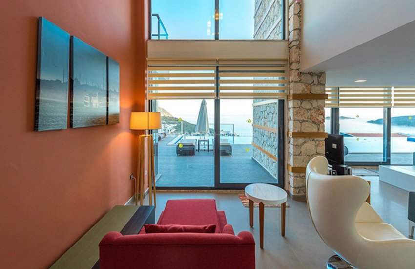 Luxueuses Villas Avec Vue Sur Mer Et Nature À Kalkan 16