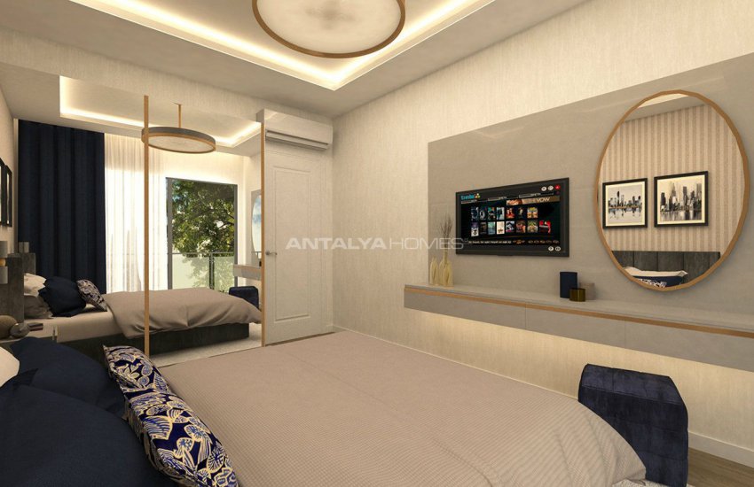Neue Wohnungen Im Alanya Zentrum 150 M Vom Strand Entfernt 13