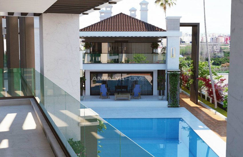 Kemer Göynük’te Havuzlu Site İçinde Müstakil Villalar 25