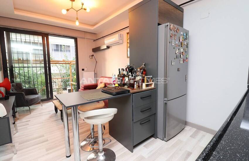 Flat with Private Garden Usage in Mersin Yenisehir 11