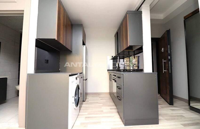 Gemeubileerd Appartement Met Een Eenpersoonskamer In Mersin 10