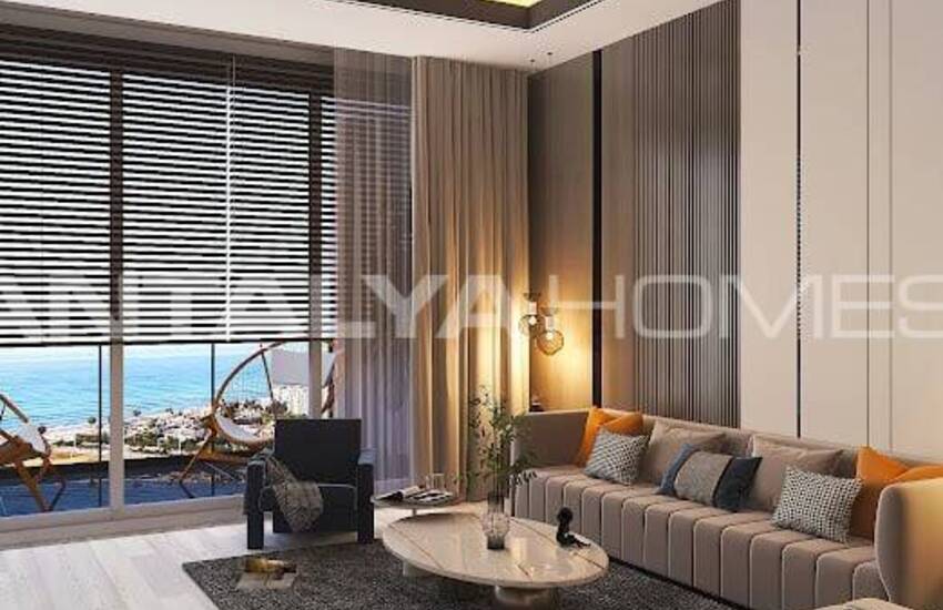 Mersin'de Ebeveyn Banyolu ve Balkonlu Yatırımlık Daireler 5