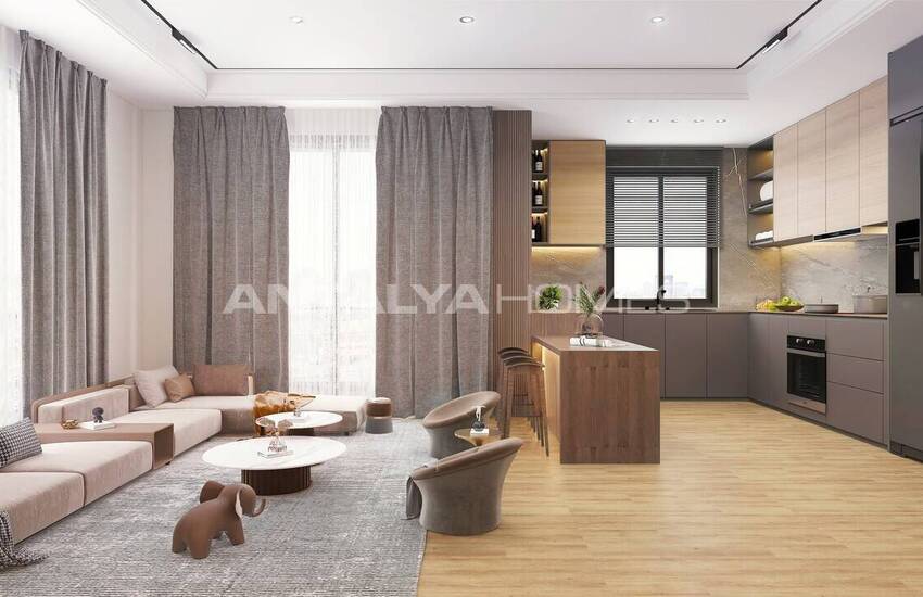 Apartments Within Walking Distance of the Beach in Mersin Tomuk 17