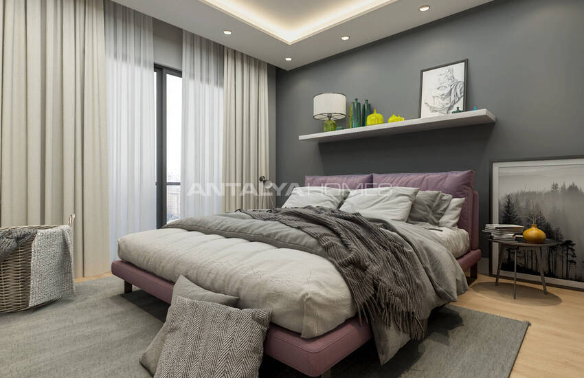 Tece'de Deniz ve Doğa Manzaralı Satılık Daireler 15