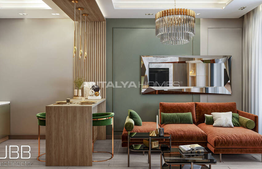 Appartementen Met 1 Slaapkamer In Boetiekcomplex In Mersin Mezitli 8