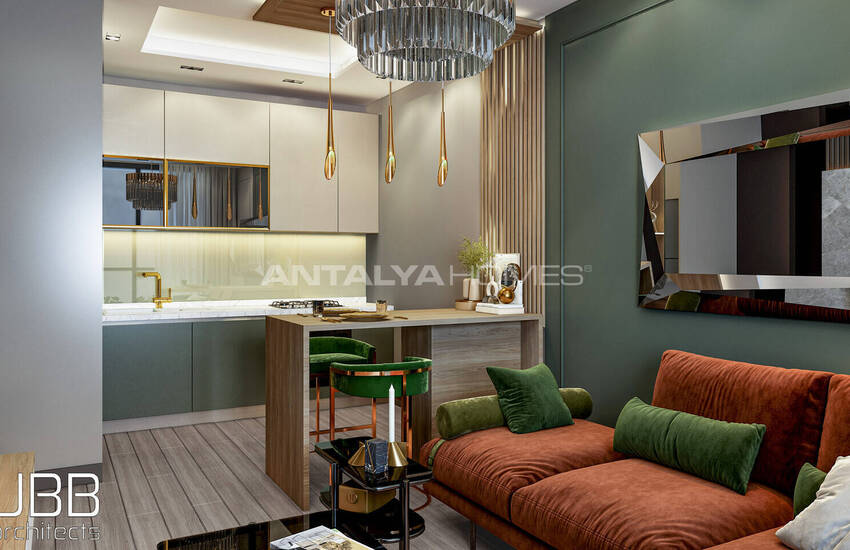 Appartementen Met 1 Slaapkamer In Boetiekcomplex In Mersin Mezitli 9