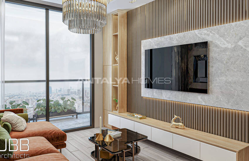 Appartementen Met 1 Slaapkamer In Boetiekcomplex In Mersin Mezitli 10