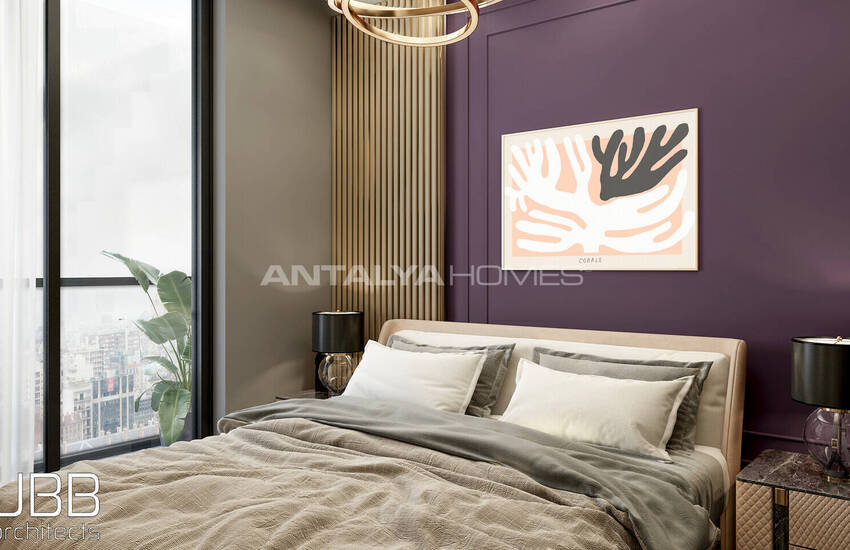 Appartementen Met 1 Slaapkamer In Boetiekcomplex In Mersin Mezitli 12