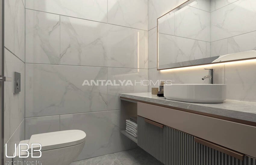 Appartementen Met 1 Slaapkamer In Boetiekcomplex In Mersin Mezitli 13