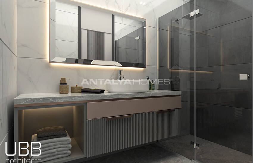 Appartementen Met 1 Slaapkamer In Boetiekcomplex In Mersin Mezitli 14