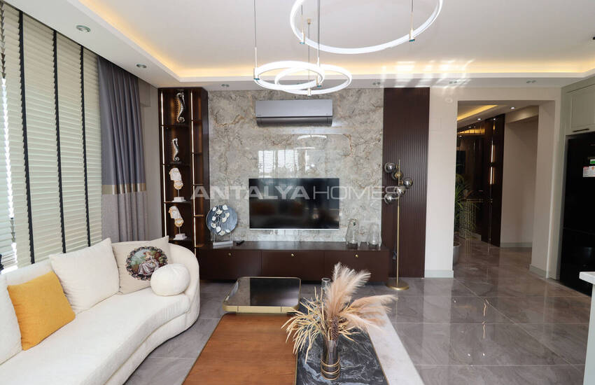 Квартиры с Видом на Город и Море в Мерсине, Томюк 13