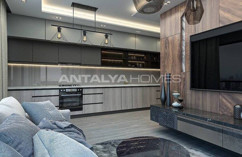 Квартиры в Комплексе с Аквапарком в Тедже, Мерсин 18