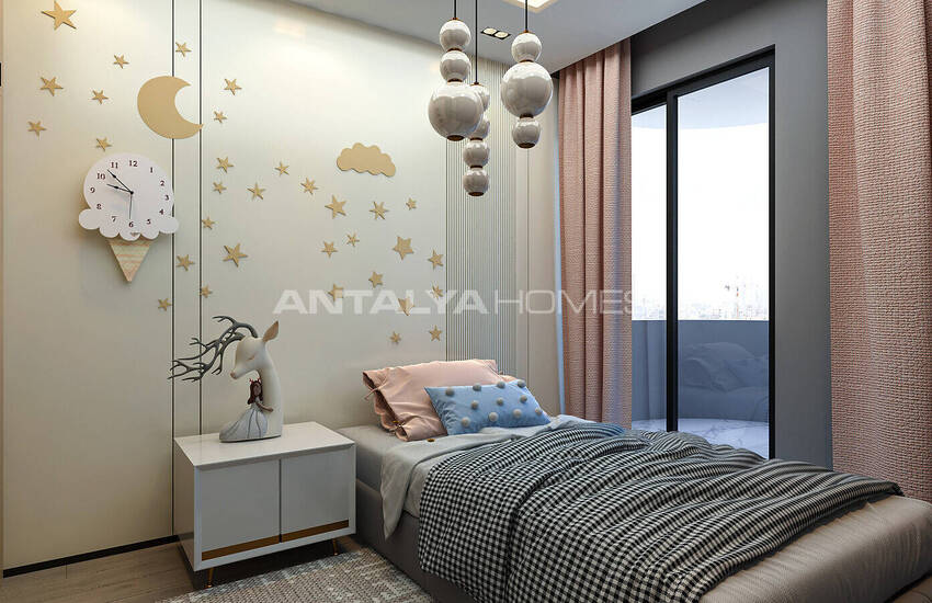 Квартиры в Комплексе с Аквапарком в Тедже, Мерсин 28