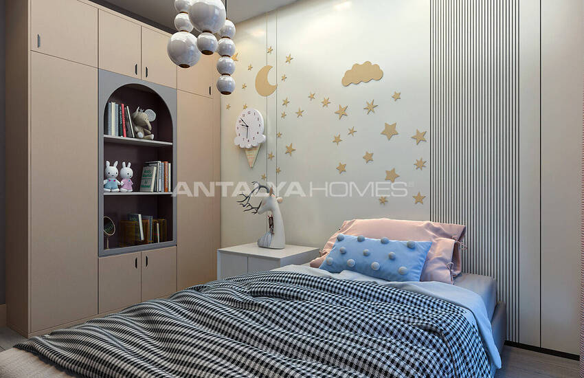 Квартиры в Комплексе с Аквапарком в Тедже, Мерсин 29