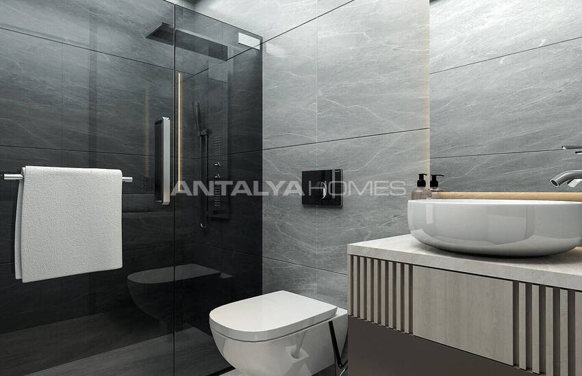 Квартиры в Комплексе с Аквапарком в Тедже, Мерсин 30