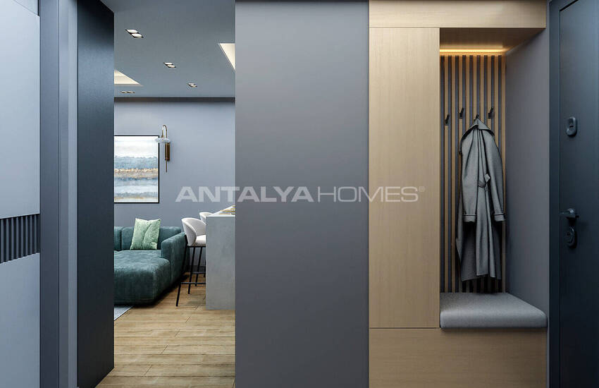 Квартиры в Комплексе с Аквапарком в Тедже, Мерсин 32