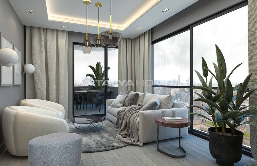 Квартиры в Комплексе с Аквапарком в Тедже, Мерсин 21