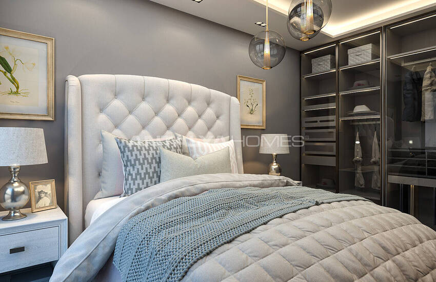 Квартиры в Комплексе с Аквапарком в Тедже, Мерсин 24