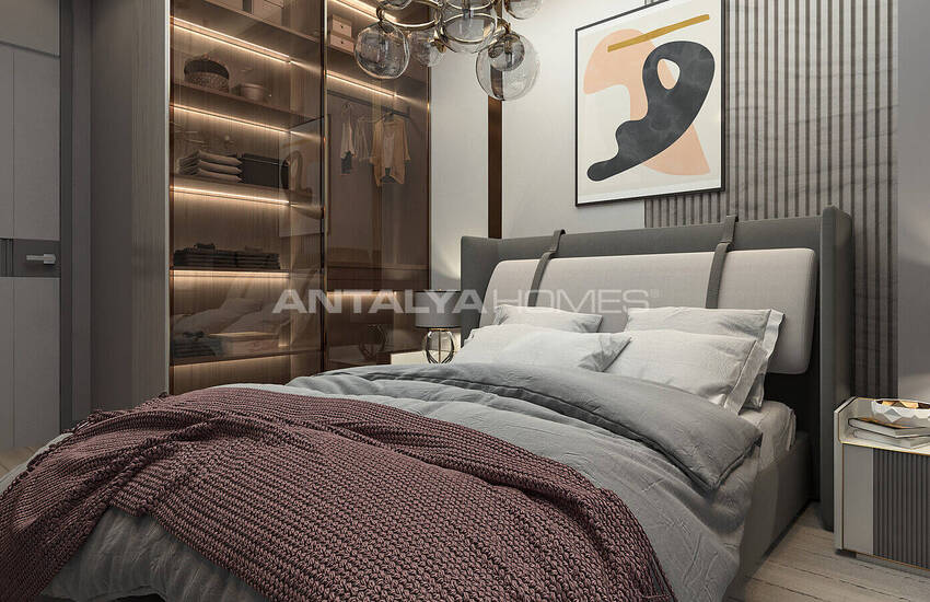 Квартиры в Комплексе с Аквапарком в Тедже, Мерсин 26