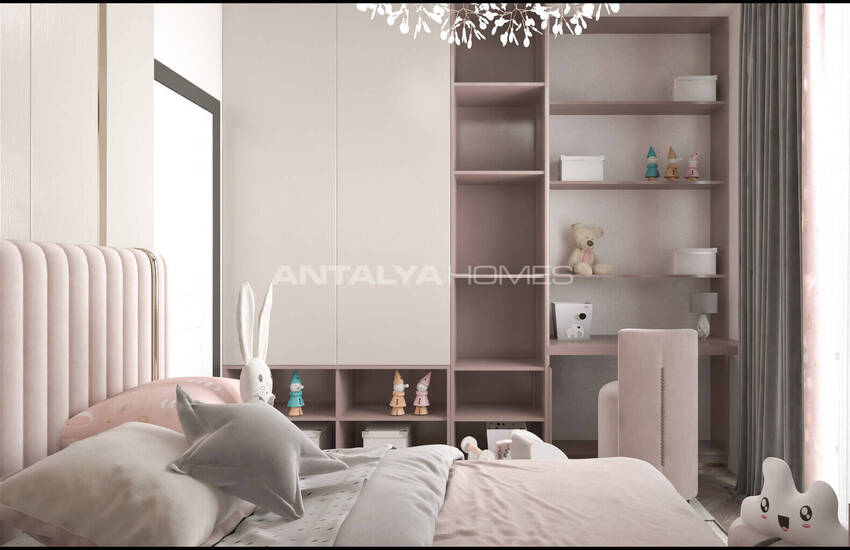 آپارتمان هایی در فاصله پیاده روی از ساحل در مرسین 17