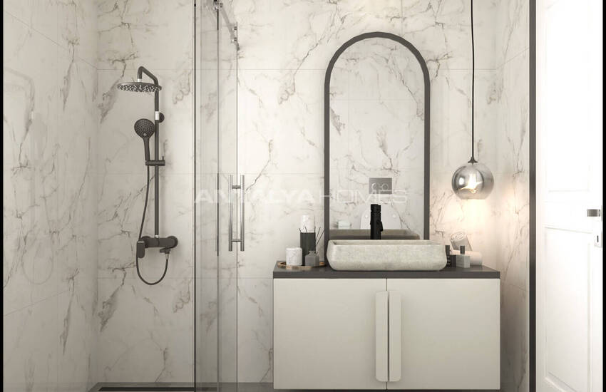 آپارتمان هایی در فاصله پیاده روی از ساحل در مرسین 19