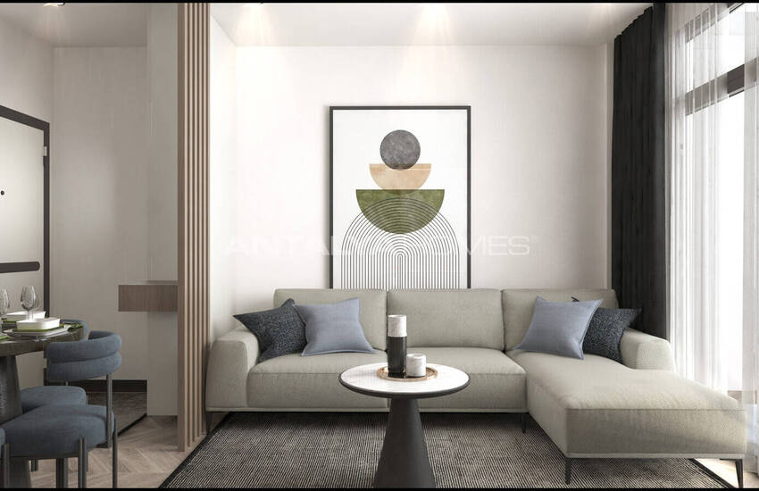 آپارتمان هایی در فاصله پیاده روی از ساحل در مرسین 7