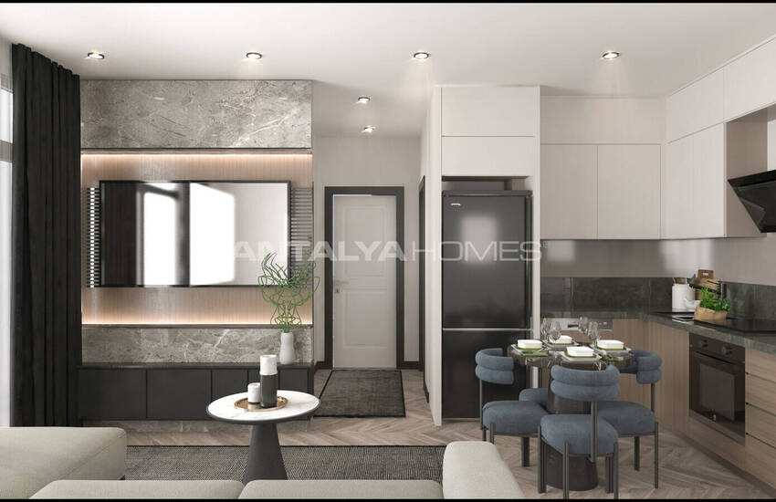 آپارتمان هایی در فاصله پیاده روی از ساحل در مرسین 11