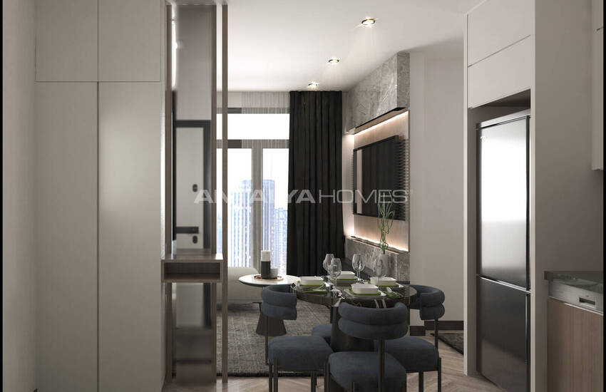 آپارتمان هایی در فاصله پیاده روی از ساحل در مرسین 12