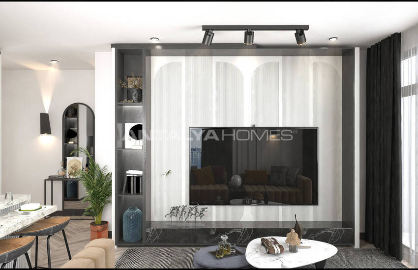 Квартиры с Видом на Природу Рядом с Морем в Мерсине, Эрдемли 10