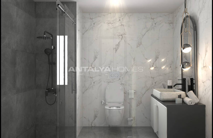 Квартиры с Видом на Природу Рядом с Морем в Мерсине, Эрдемли 19