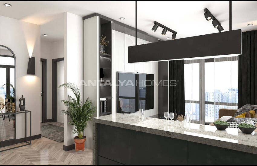 Квартиры с Видом на Природу Рядом с Морем в Мерсине, Эрдемли 13