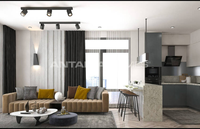 Квартиры с Видом на Природу Рядом с Морем в Мерсине, Эрдемли 9