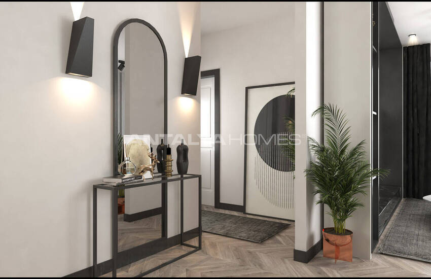 Квартиры с Видом на Природу Рядом с Морем в Мерсине, Эрдемли 17