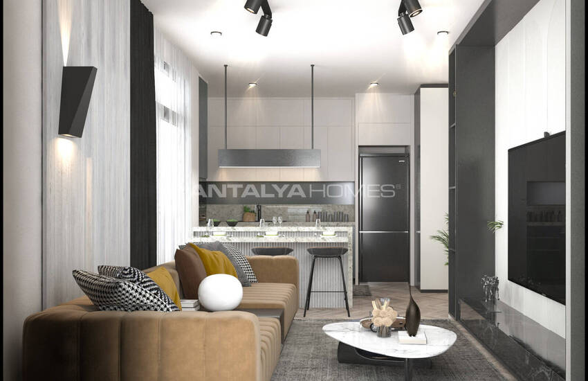 Квартиры с Видом на Природу Рядом с Морем в Мерсине, Эрдемли 6