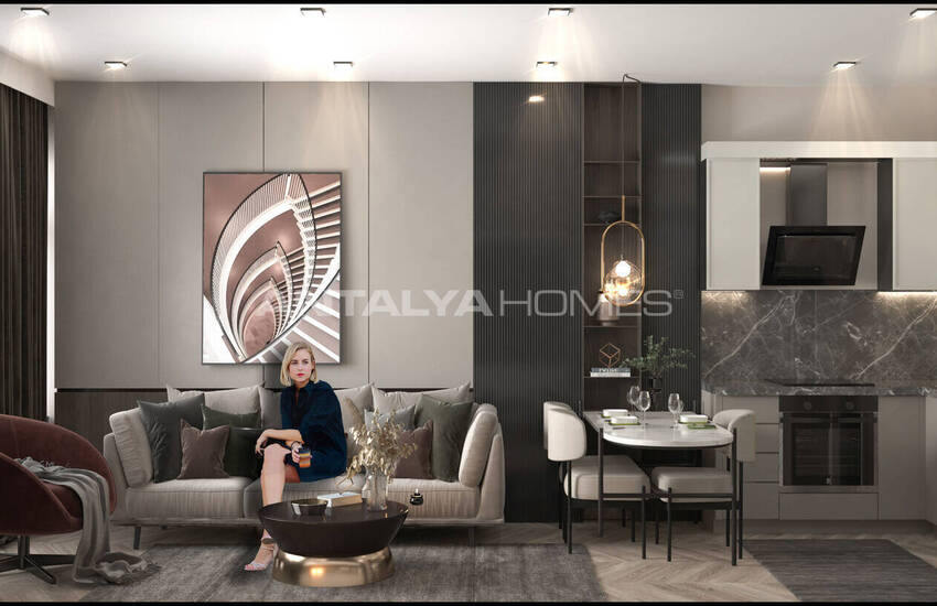 Luxury Flats with Sea and City Views in Mersin, Mezitli 9