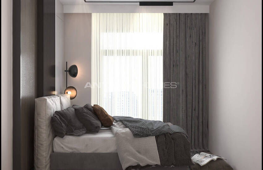 Luxury Flats with Sea and City Views in Mersin, Mezitli 12