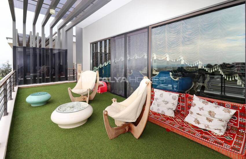 آپارتمان شیک 4 خوابه آماده تحویل در مرسین 43