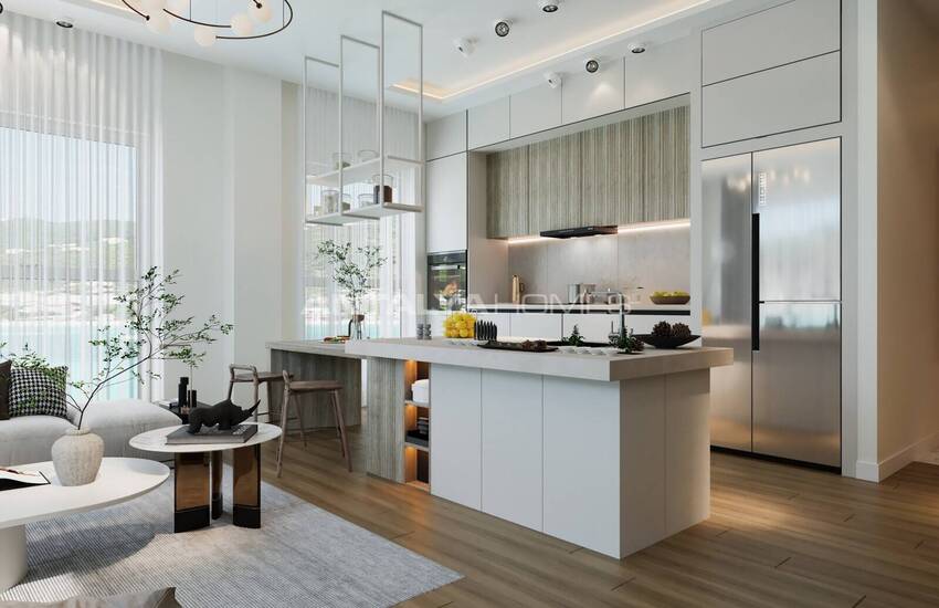 Appartementen Met Zeezicht, Privézwembad En Terrassen In Mersin 16