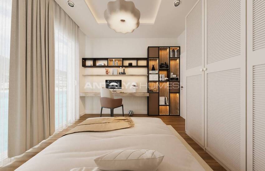 Appartementen Met Zeezicht, Privézwembad En Terrassen In Mersin 25