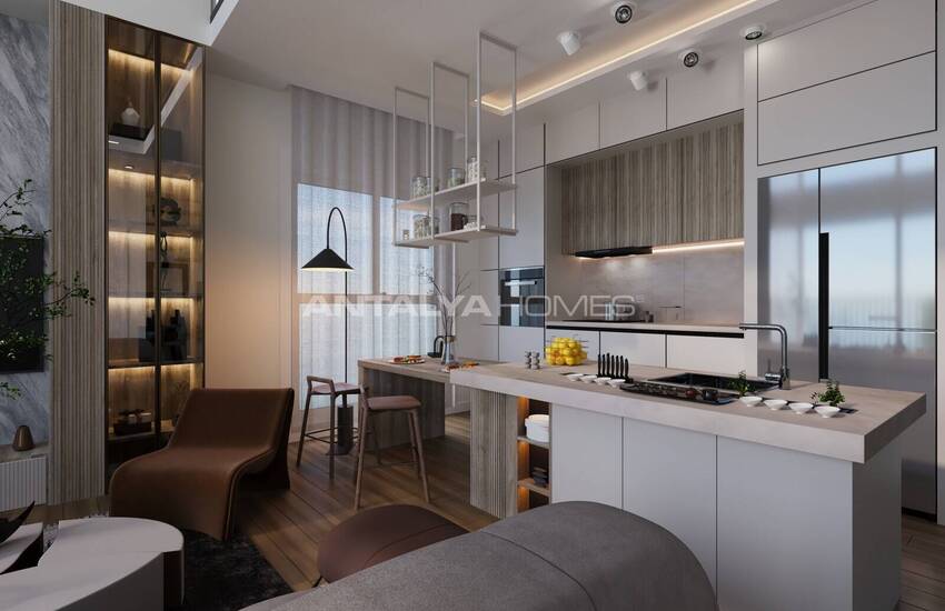 Appartementen Met Zeezicht, Privézwembad En Terrassen In Mersin 17