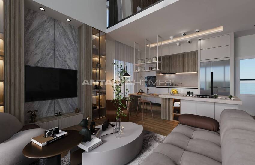 Appartementen Met Zeezicht, Privézwembad En Terrassen In Mersin 13