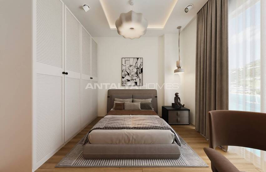 Appartementen Met Zeezicht, Privézwembad En Terrassen In Mersin 26