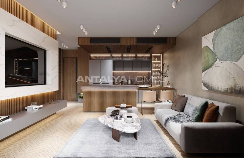 Mersin Mezitli'de Plaja Yürüme Mesafesinde Daireler 17