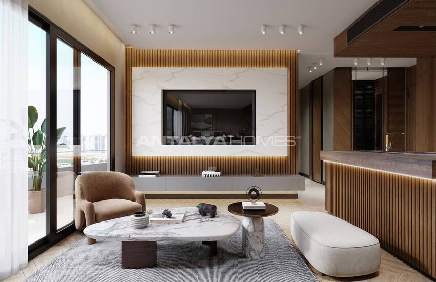 Mersin Mezitli'de Plaja Yürüme Mesafesinde Daireler 15