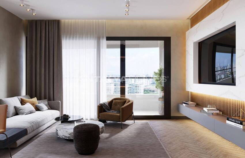 Mersin Mezitli'de Plaja Yürüme Mesafesinde Daireler 21