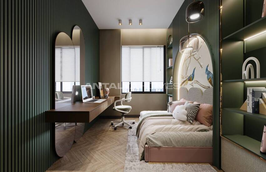 Mersin Mezitli'de Plaja Yürüme Mesafesinde Daireler 44