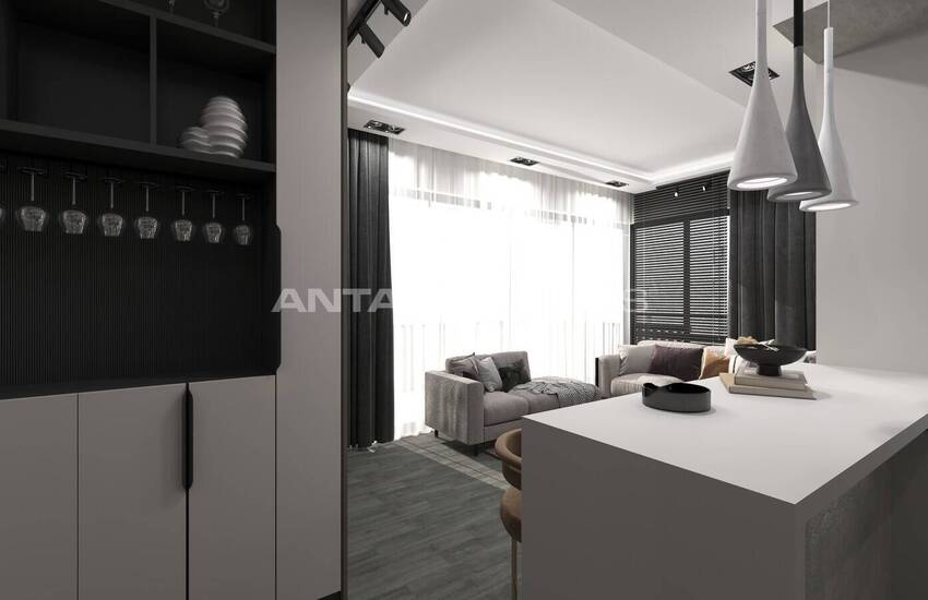 Appartements Près Des Transports Publics À Mersin Mezitli 16