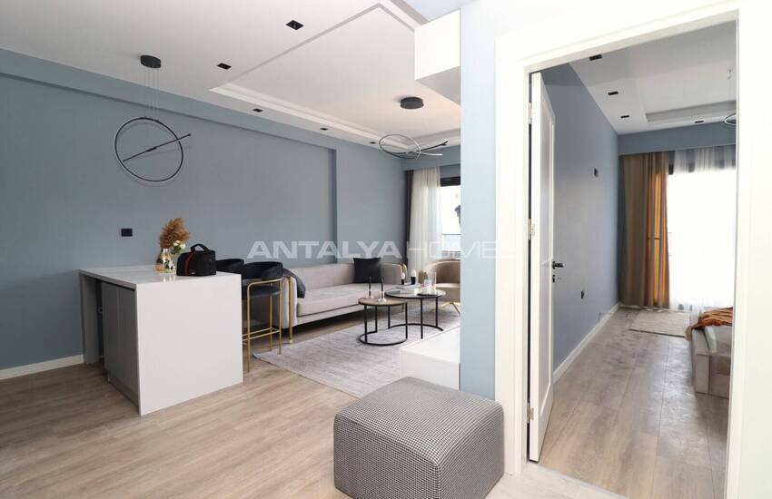 Квартира в Мерсине, Арпачбахшиш, в 300 м от Пляжа 13